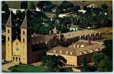 Postcard - St. Fidelis Church "Cathedral of the Plains" - Victoria, Kansas