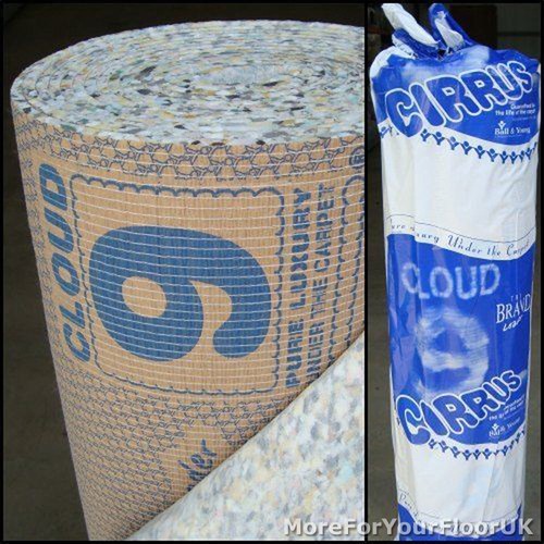 CHEAP Carpet Underlay UK Cloud 9 Underlay CHEAP 8mm 9mm 10mm 11mm 12mm