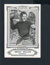 1926 Sports Champions Of America- Spaulding Champions Football #9 Brick Muller