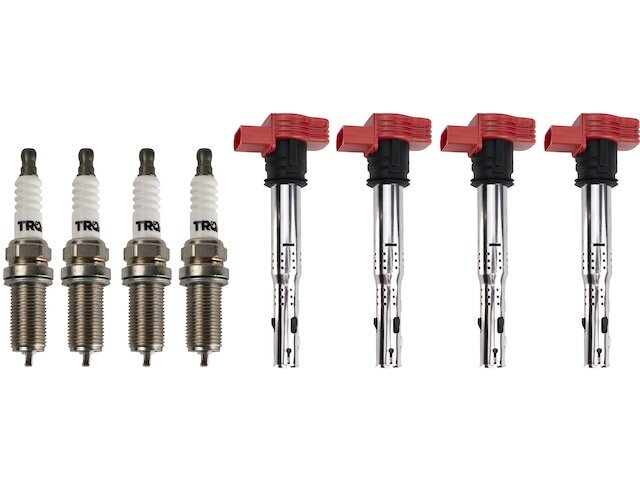 TRQ Ignition Coil and Spark Plug Kit fits VW Golf R 2012-2013 76KJCW