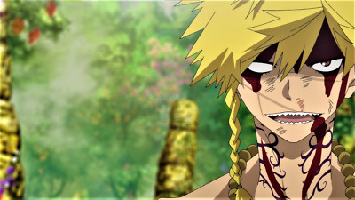 Anime Hells Paradise Jigokuraku Aza Chobei Blonde  Gaming Mat Desk 4534