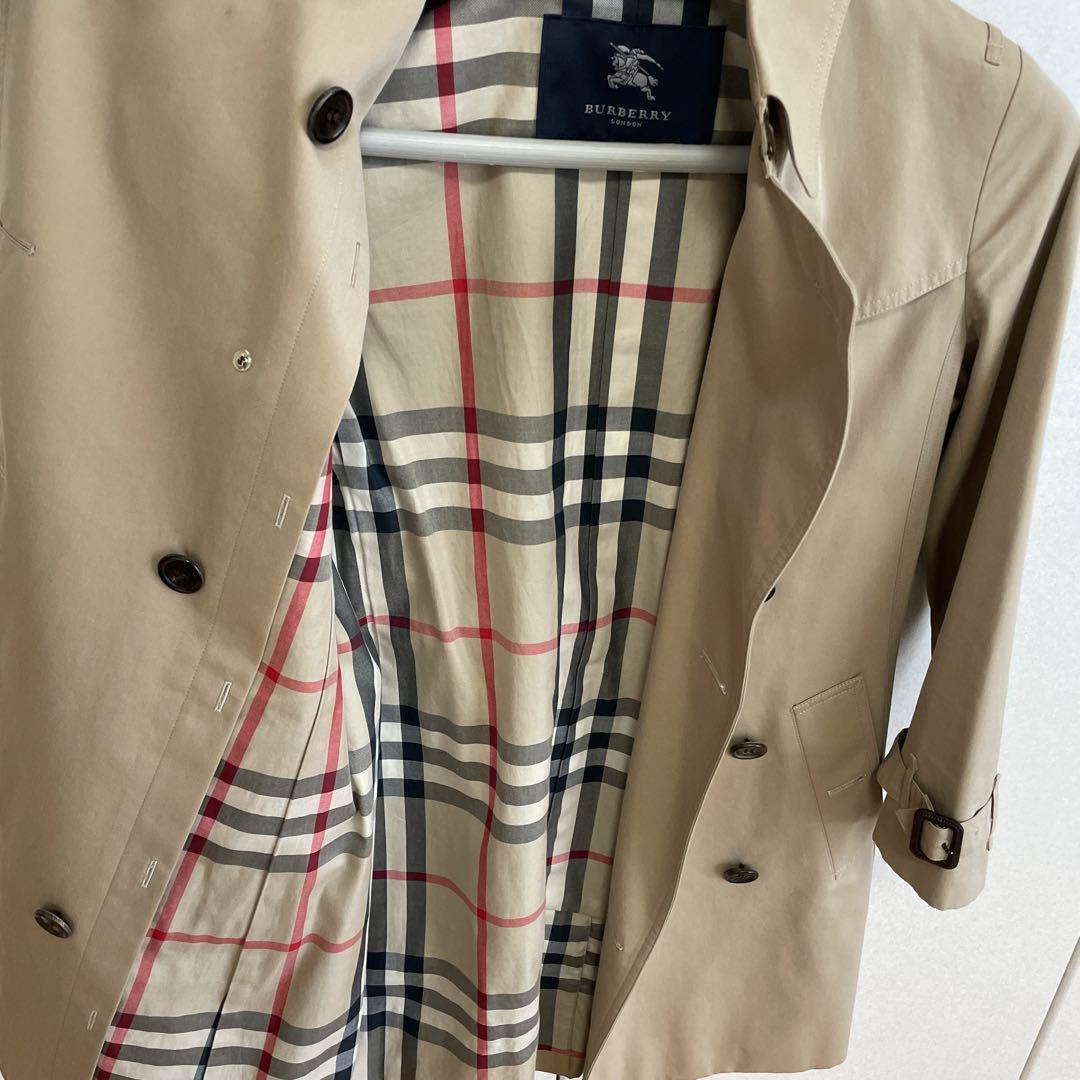 BURBERRY LONDON Trench Coat With Liner Size 36 Women's