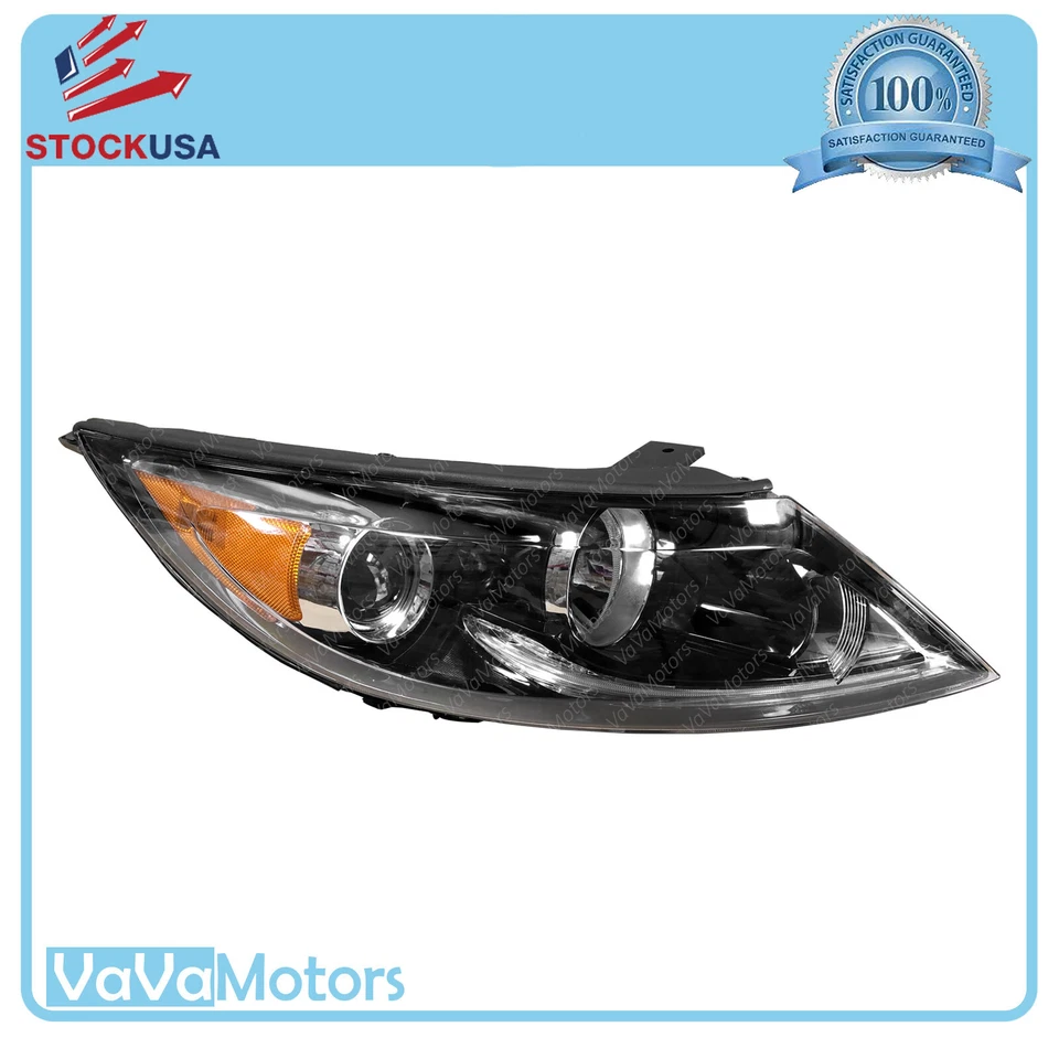 Faro halógeno para Kia Sportage 2013 2016 con tubo LED DRL pasajero derecho derecho derecho derecho Foto 2 de 4