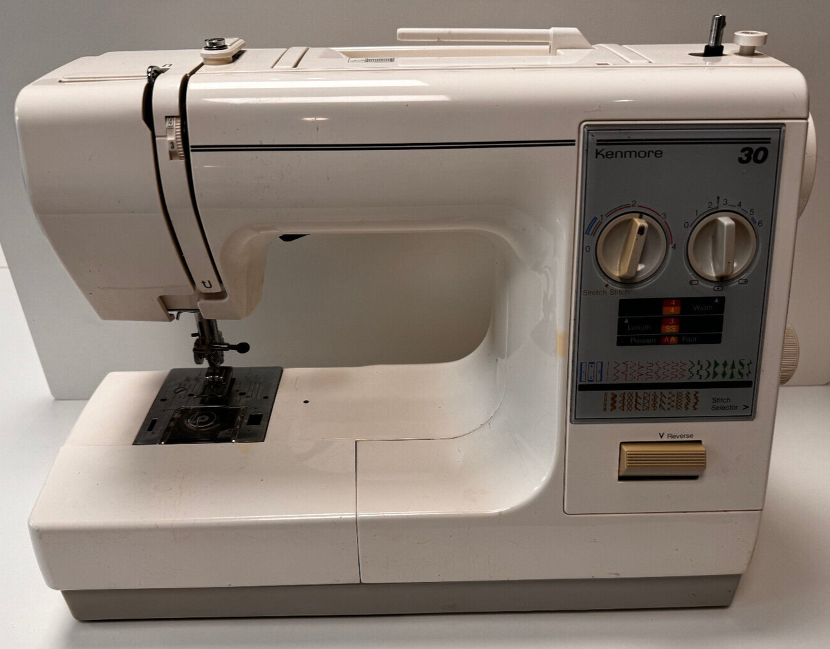 Vintage Sears Kenmore Sewing Machine 30 Stitch Model