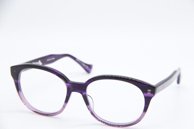 NEW DITA DRX-3014D-52 POISON PURPLE CLEAR AUTHENTIC EYEGLASSES 52-17