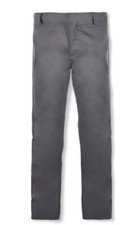 Smith's American Boys' Flat Front Twill Uniform / Dress Pants Size 16
