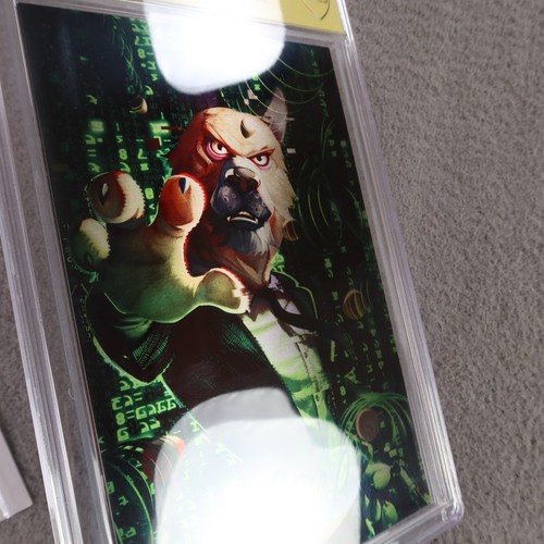 Good Boy #1 Virgin Metal Igor Lomov Matrix Homage Garrett Gunn SS 2021 CBCS 9.6 - Picture 8 of 17