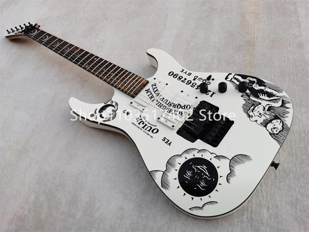 Top Quality ESP KH-2 Ouija Kirk Hammett Cynthia White Top Quality ESP KH-2 Ouija Kirk Hammett Cynthia White