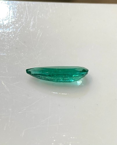 1.95CTS Emerald Teardrop, 14.8x5.9mm Loose Emerald Pear, Natural Emerald. - Picture 10 of 10