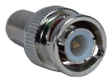1 PIECE - CES - RCA FEMALE TO BNC MALE COAXIAL ADAPTER  381500