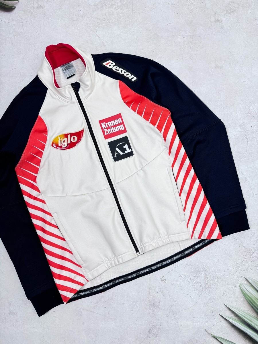 Austria Ski Team Fleece Jacket A1 Besson IGLO Kronen Zeitung