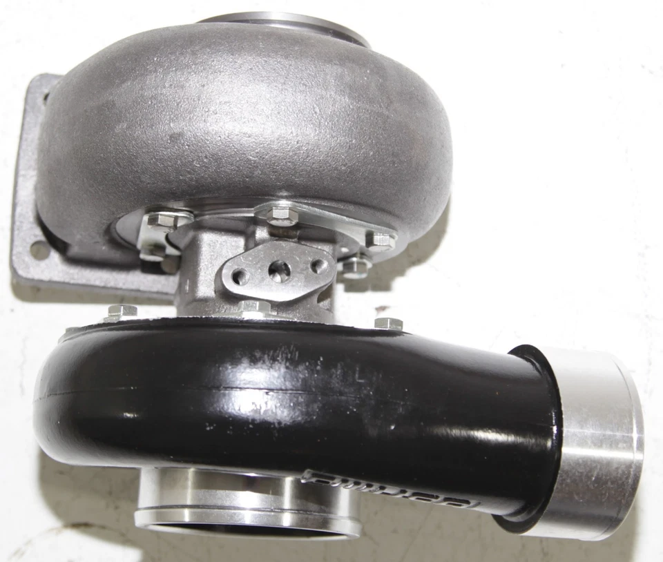 Turbocompresor Boost Universal T4/T66 3.5" V-Band1.05 NEGRO EMUSA GT45 Foto 4 de 4