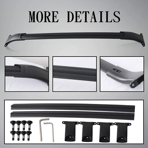 Genuine GM Roof Rack Cross Bars For Cadillac Escalade (2015-2020) - Black