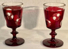 Vintage Glasses, H 14 Cm