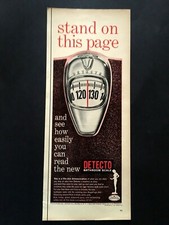 1954 Detecto Bathroom Scale Ad Stand On This Page
