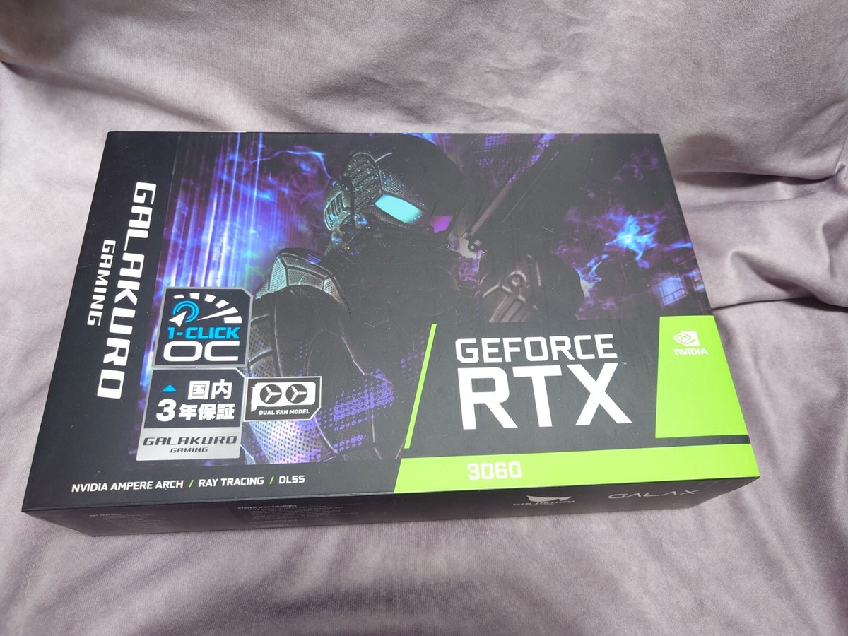GALAKURO GAMING RTX 3060 12GB OC Dual Fan - GG-RTX3060-E12GB