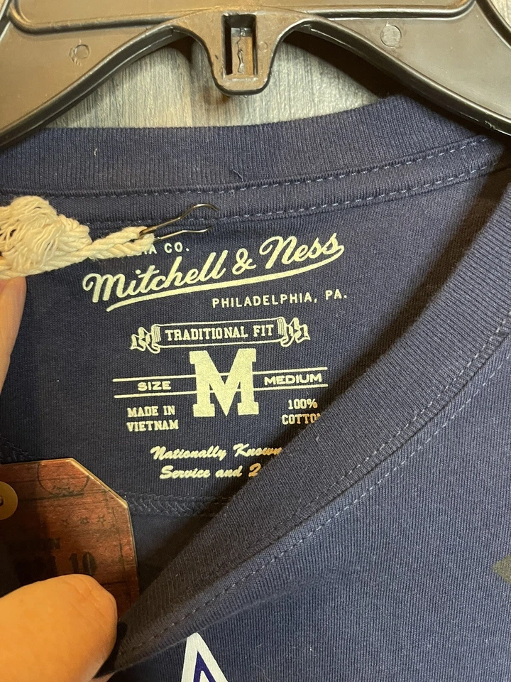 Mitchell & Ness Throwbacks 达拉斯牛仔迈克尔·欧文 #88 球衣衬衫成人 M — 第 3/4 张图片