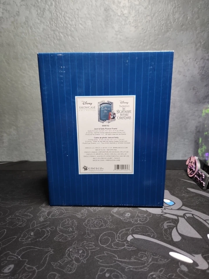 Disney Showcase The Nightmare Before Christmas – Jack and Sally Photo Frame NIB Foto 3 de 4