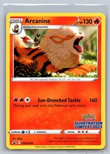 Arcanine (Illustration Contest 2022) Promo SWSH: Sword & Shield  SWSH304 NM on eBay
