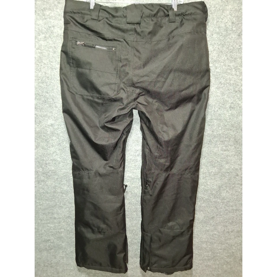 Pulse Snow Pants Mens Large Black Insulated Ski Snowboard Winter - Image 3 of 4