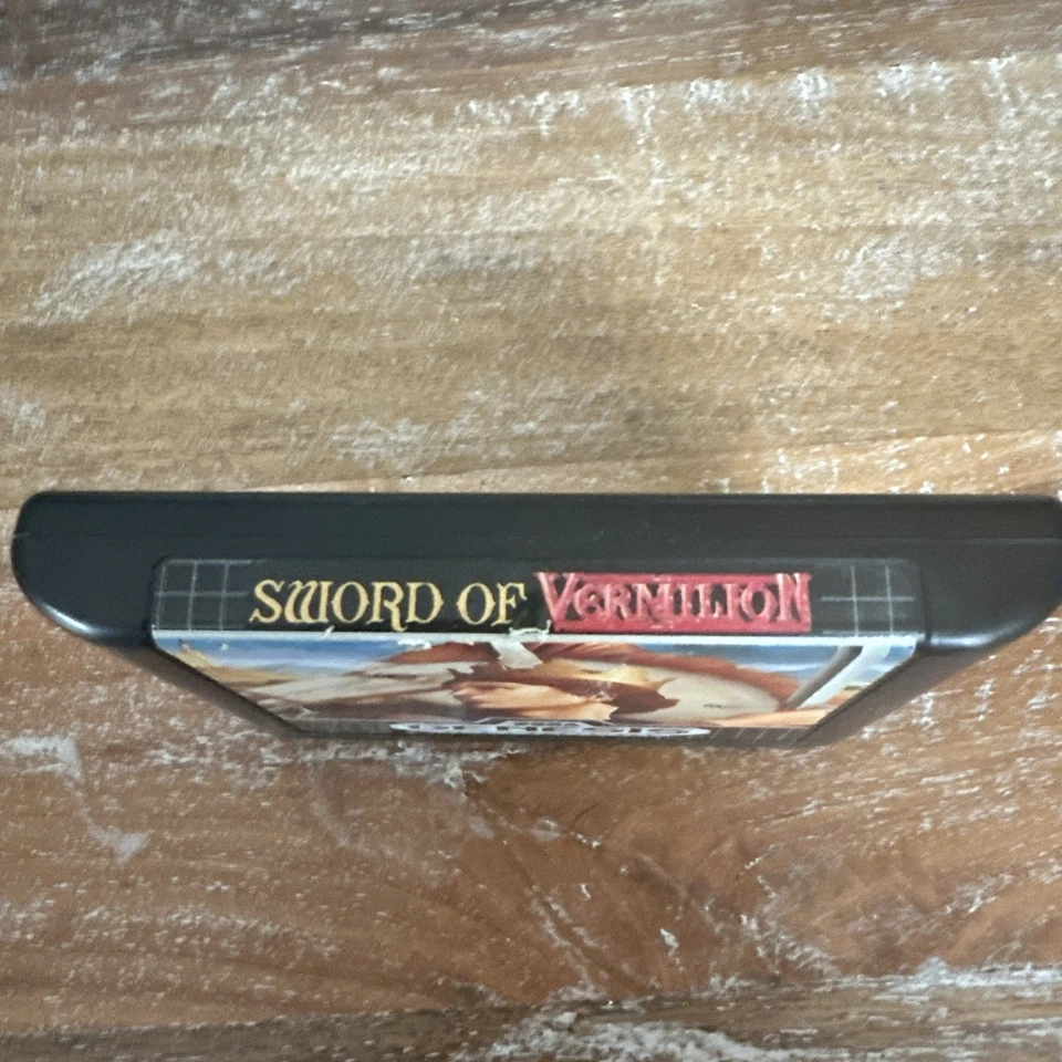 Carro Sword Of Vermillion (Sega Genesis, 1990) solo probado Foto 3 de 3