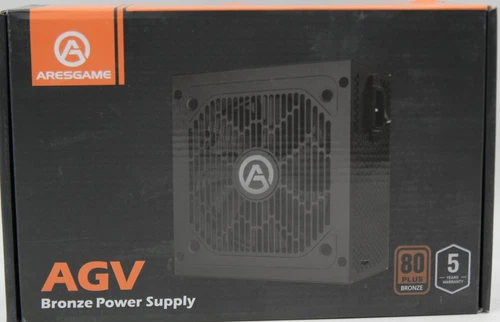 Aresgame AGV750 750W Power Supply 80 Plus Bronze Cert. Semi-Modular ATX PSU