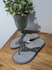 MERRELL Womens Grey ENOKI FLIP FLOP Sandals Flops SLIDES shoes US 7