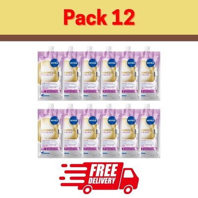 Nivea Luminous 630 Skin Glow Moisturize & Reduce Dark Spots Skin Face 7ml 12x