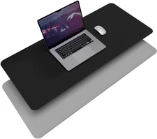 STATIK TaskPad Leather Mouse Pad for Desktop - Large Waterproof Desk Cover on...