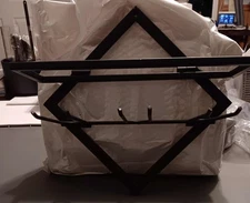 AUHOKY Metal Wall Mounted Wine Holder Stemware Glass Rack Collapsible Hangin (4)