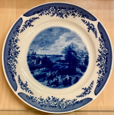 Wandteller KAHLA PORZELLAN Made in Germany Dishwasher Safe Rubens 24 cm ca. 1980