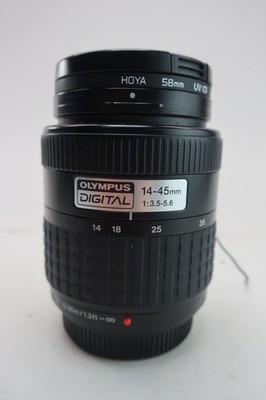 Olympus Duiko Digital 14-45mm f/3.5-5.6 Lens w/ Hoya 58mm UV Filter Please Read