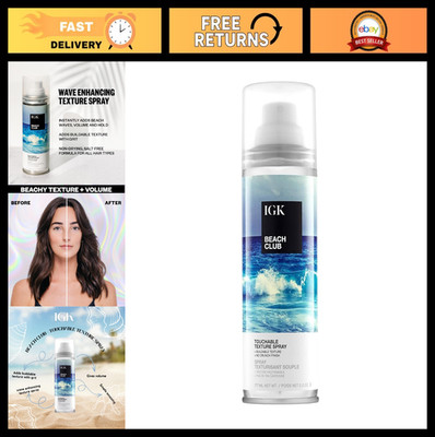 Volumizing Beach Wave Spray - Instant Volume & Tousled Texture, Flexible Hold, 5