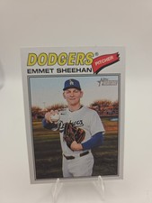 2026 Topps Heritage #178 Emmet Sheehan Los Angeles Dodgers