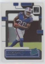 2022 Panini Clearly Donruss Rated Rookie James Cook #65 2y0