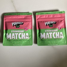 Perfect Ted Matcha Tea Powder X2 75g Strawberry