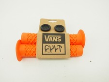 Cult X Vans Flanged BMX Bike Grips w/ End Plu...