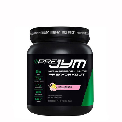 Jym High Performance Pre-Workout Pink Lemonade Flavor Healthy Exercise 761g NEW