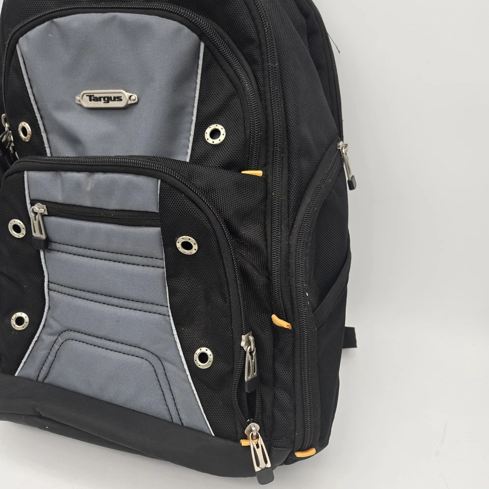 Mochila para portátil Targus Drifter II, negra/gris - Mochila para hombre, negocios,... Foto 4 de 4