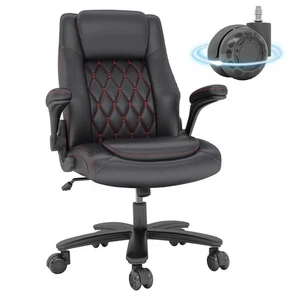 Big et Président du Bureau de haut niveau 400LB chaise de bureau amélioré roue en caoutchouc pour le bureau intérieur