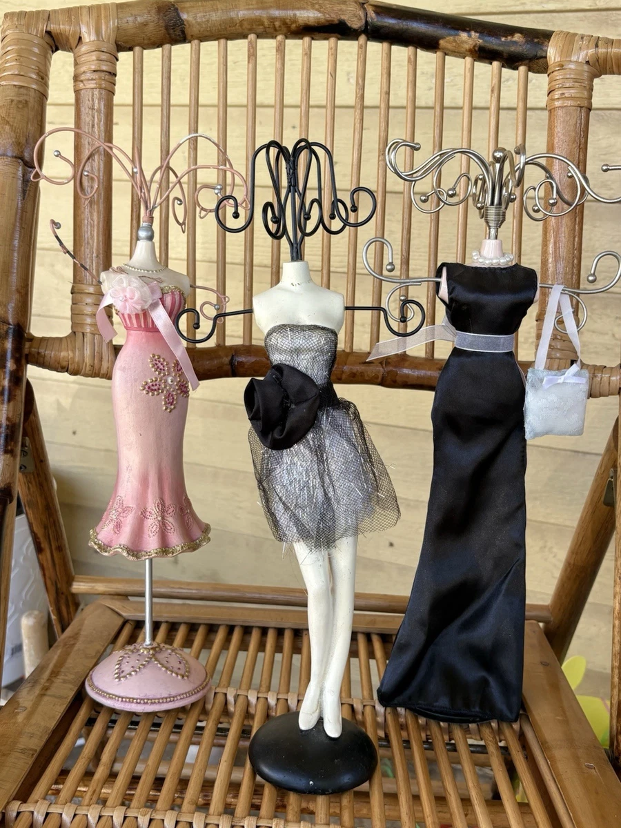 Jewelry Organizer Hot Pink Necklace Display Pink Mannequin In Multi-Purpose  Jewelry Holders Organizers For