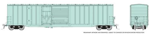 Trenes Rapido 193099 HO Unlettered Pintado Trenton Works 6348 vagón de carga | Zustand: New