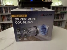 JEEVONY Magnetic Dryer Vent Coupling DV180 Airtight Seal Dryer Vent NEW