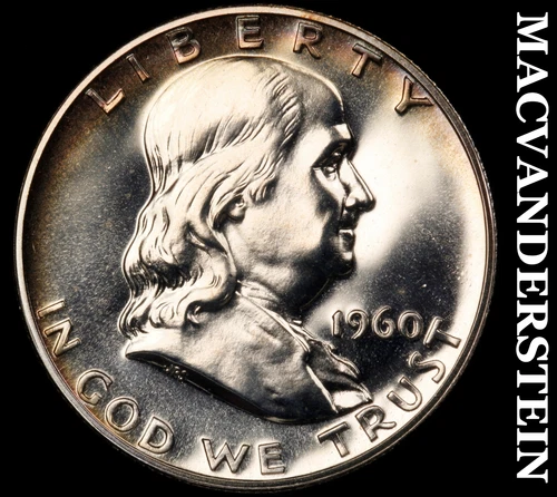1960 Franklin Half- Silver- Choice Gem Proof Luster No Reserve #J286