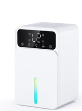 Dehumidifiers for Home, 1500ML Water Tank, 28dB Quite Dehumidifiers for Bedroom,