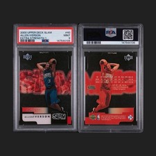 Allen Iverson Basketball Serial Numbered Sports Trading Cards