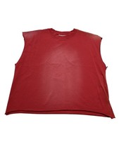 Trapstar It's A Secret Aura Muscle Tee in Red