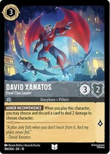Disney Lorcana Whispers in the Well Uncommon Non Foil - 184 David Xanatos