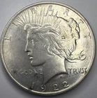 1922 D Peace Dollar - E26