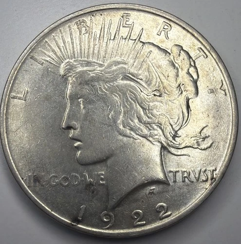 1922 D Peace Dollar - E26